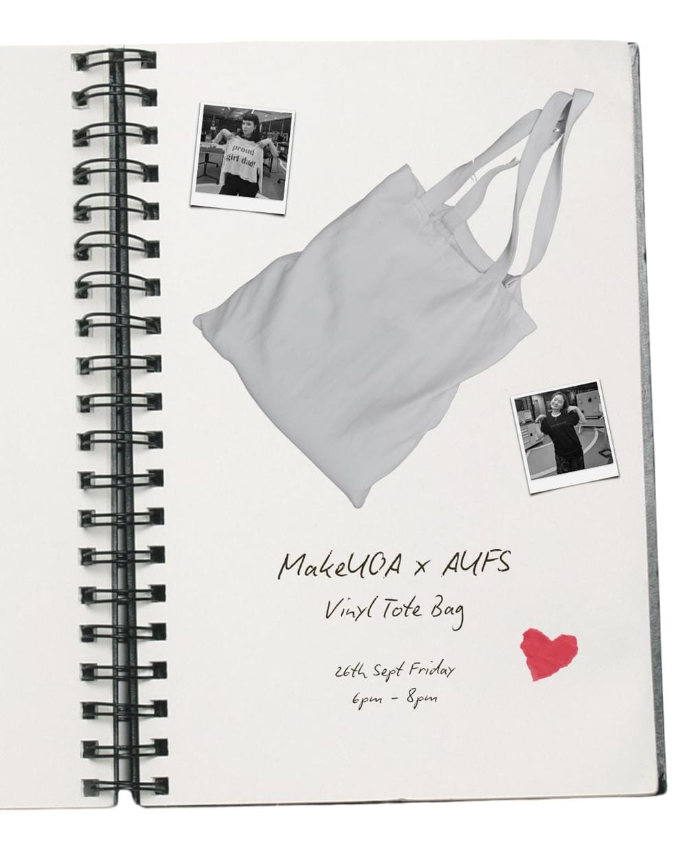 Vinyl Tote Bags: Fashion Society x Maker Club post image