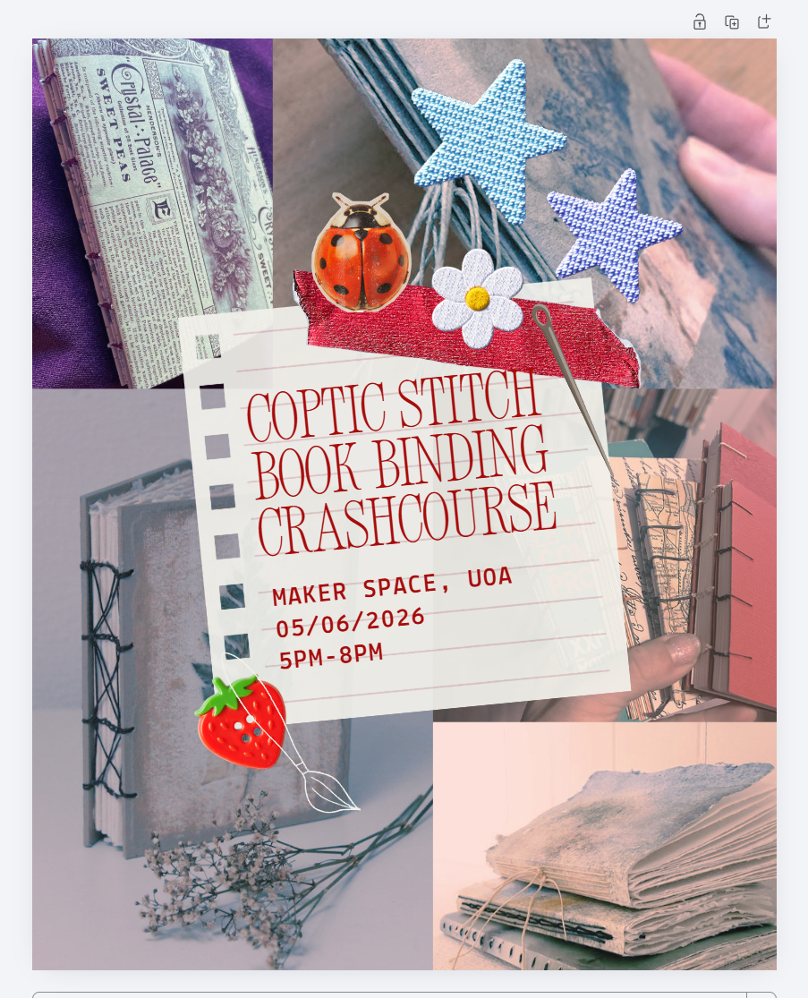 Bookbinding - Final Event for Sem 1 2026 post feature image