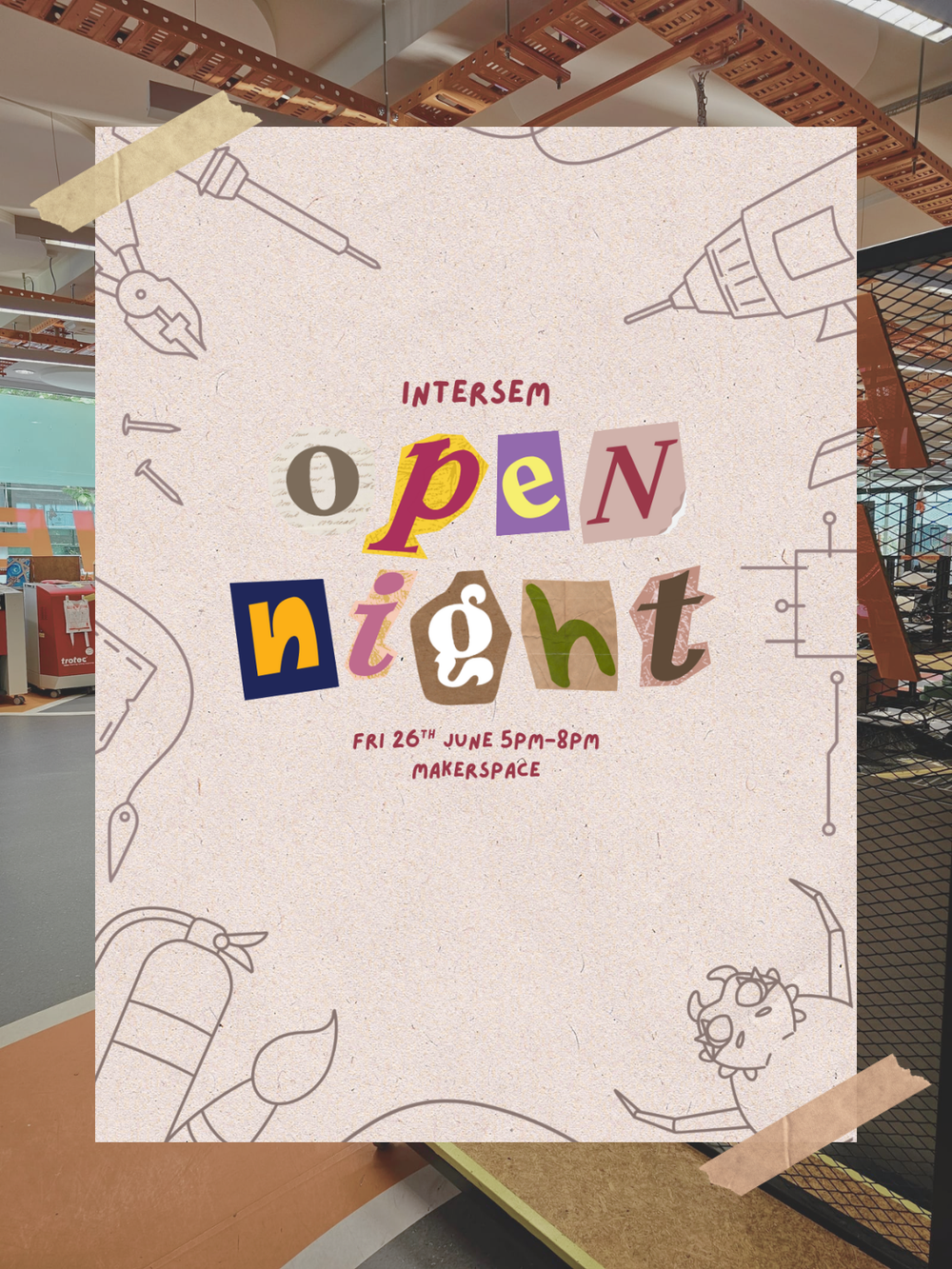 Inter-Sem Open Night !! post feature image