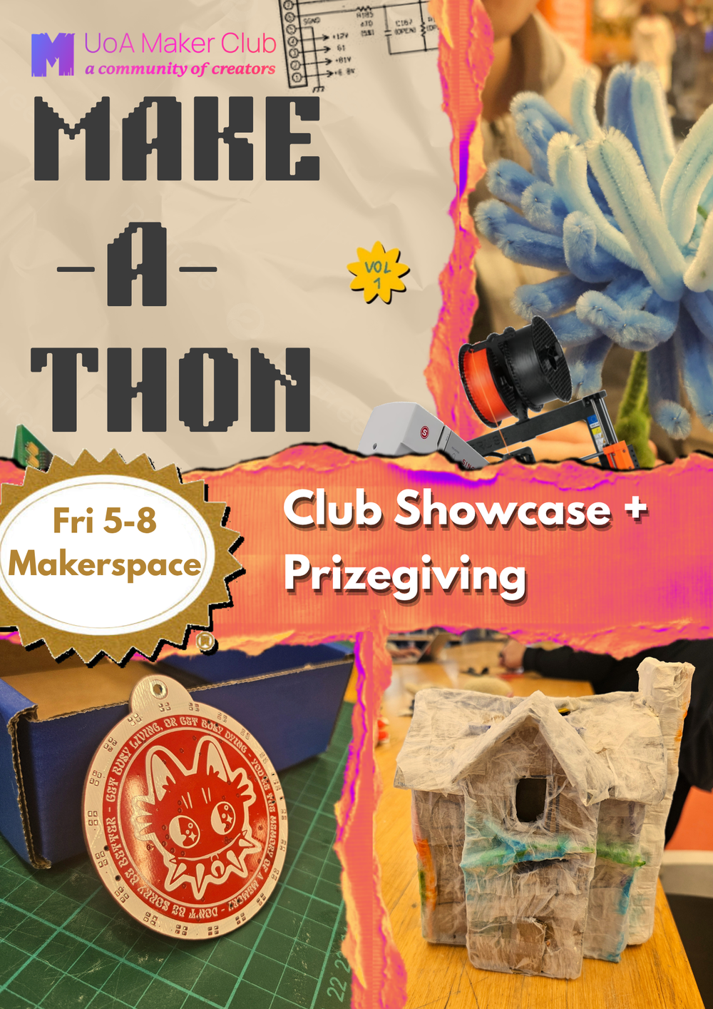Makeathon + Makers-club showcase post feature image