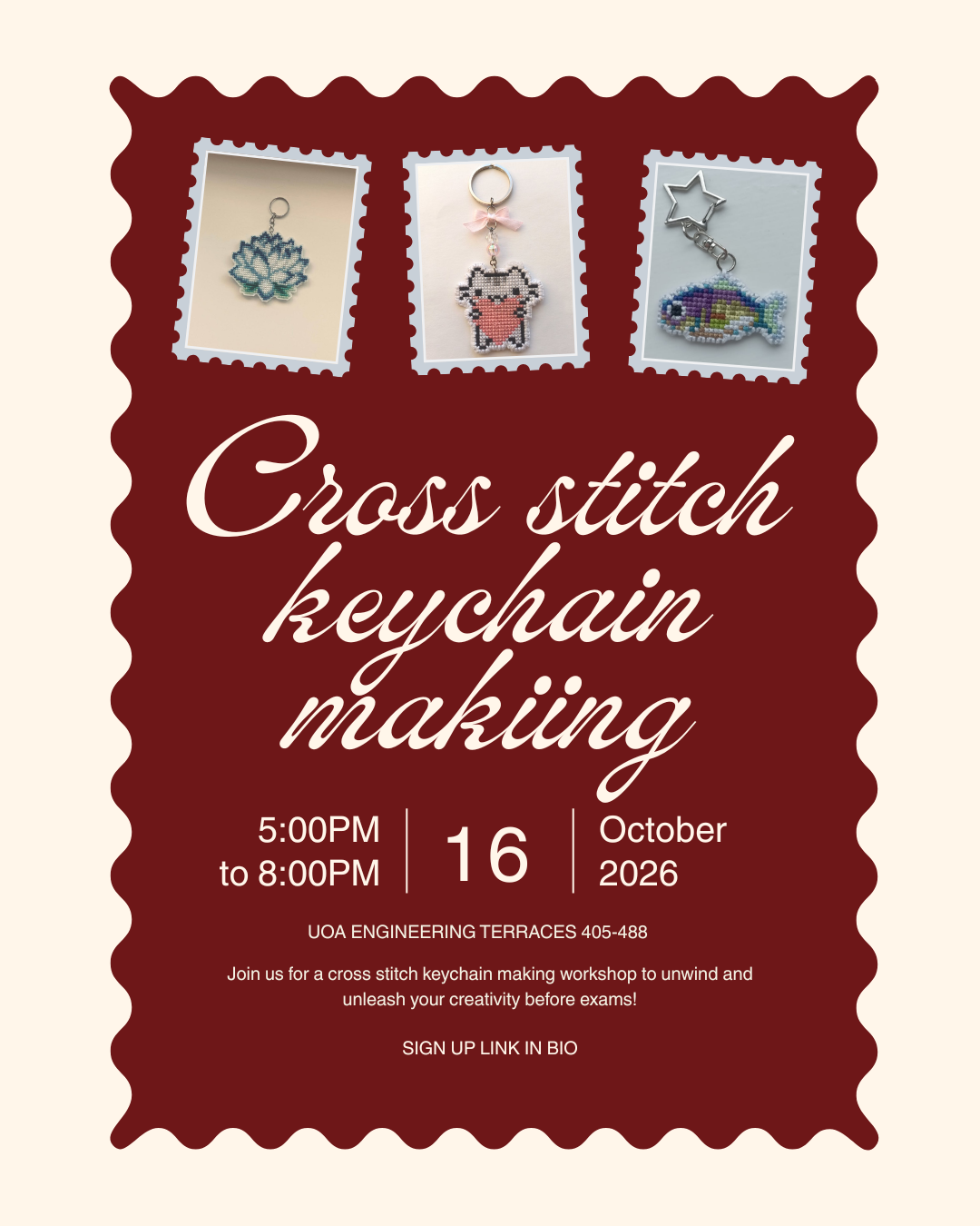 Cross Stitch Keychains post feature image